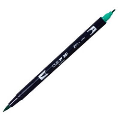 Tombow Dual Brush Pen Abt. 296 Green