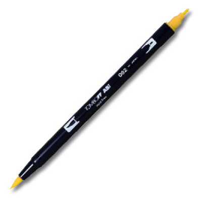 Tombow Dual Brush Pen Abt. 062 Pale Yellow