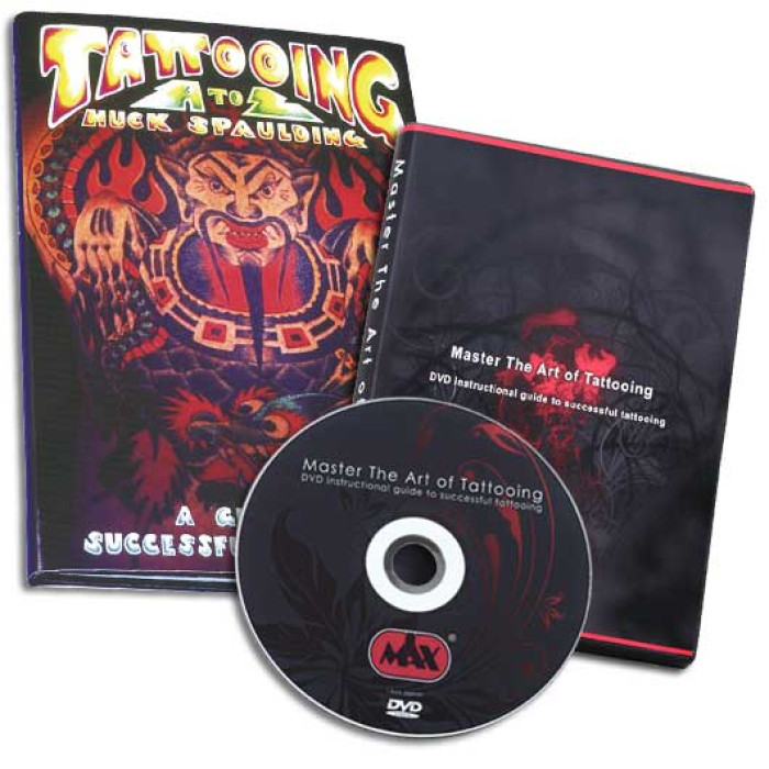 DVD Master The Art of Tattooing + Book A-Z in English