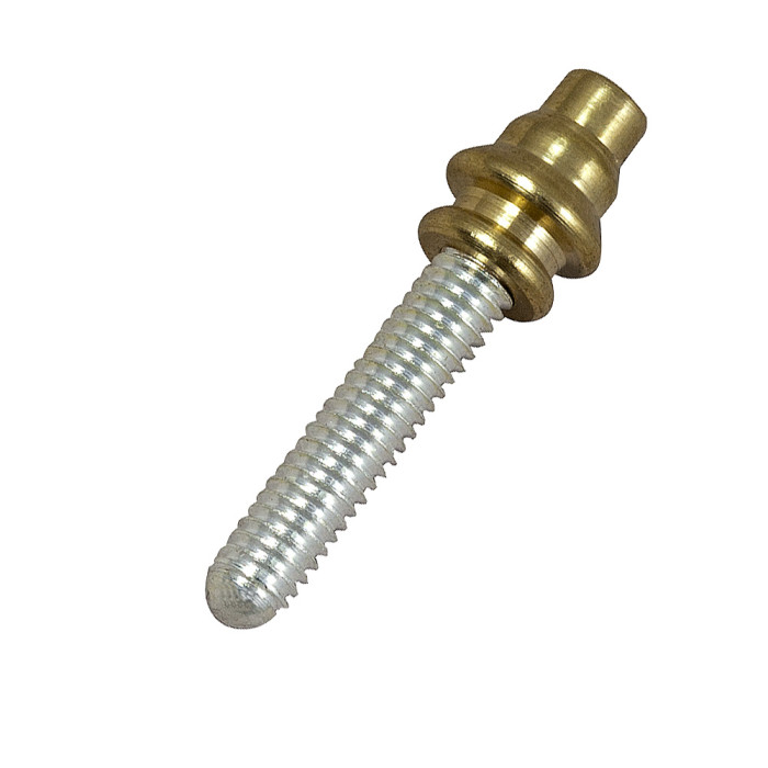 Silver Contact Screw 4mm Brass Top Liner/Shader