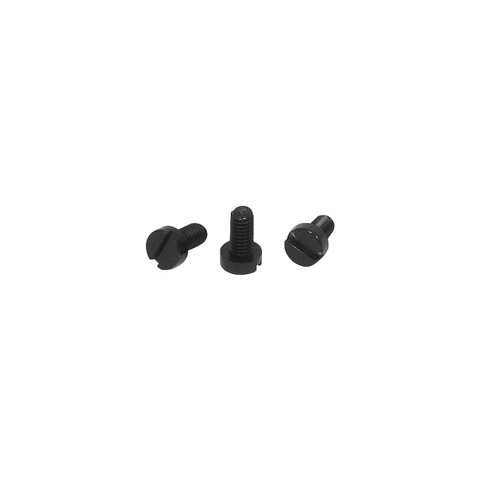 Black Plastic Screws (Front Binding) Bag 10pcs.