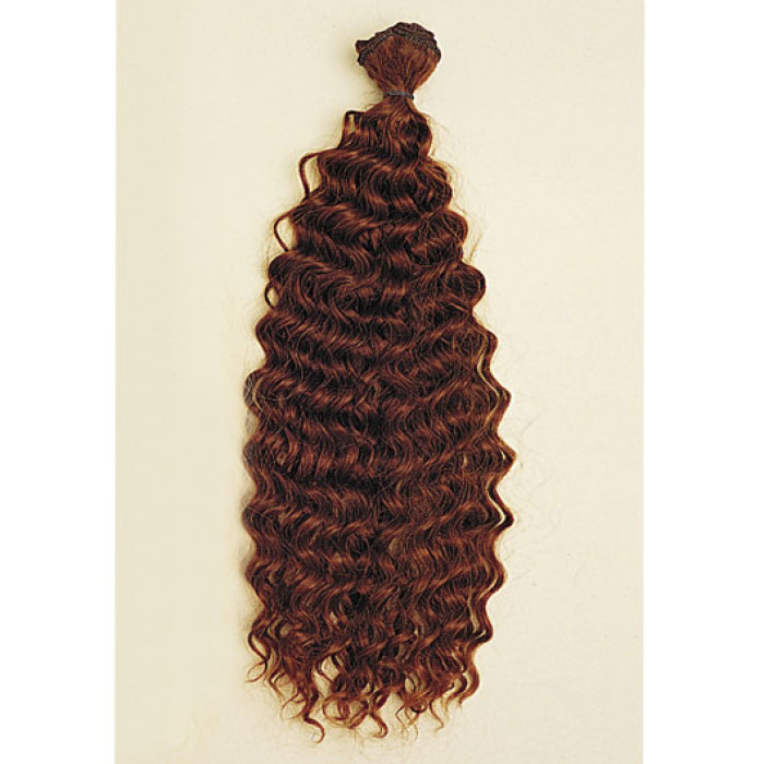 Curly Human Hair 56cm Color 1B
