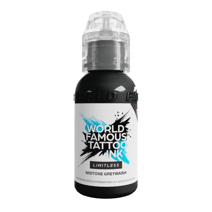 World Famous Limitless Midtone Grey wash 30ml - REACH Compliant