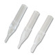 3 Needles Round Transparent Plastic Tips Box 50pcs.
