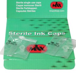 Sterile Ink Caps Size 9mm 200pcs