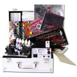 Black Victory & Star Shader Tattoo Kit with Eternal inks