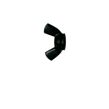 Black Nylon Wing Nuts 8/32" (6mm) 10 pieces