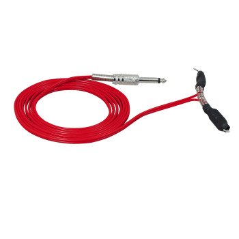 Silicone Clipcord Red 2.5m Phone Jack