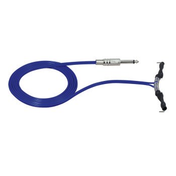 Silicone Clipcord Blue 2.5m Phone Jack