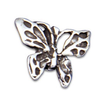 Vertical Clip-in Ornament Butterfly