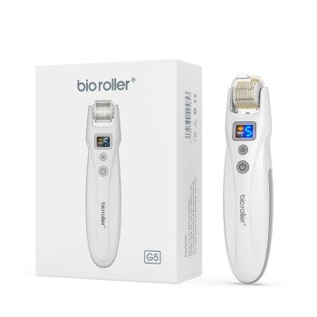 BIO ROLLER G5 EMS LED MICRO CURRENT FACE ROLLER - Stimulate Cell Regeneration and Skin Repair