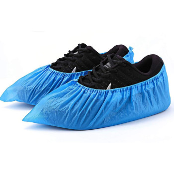 CPE Shoe Covers with rubber band