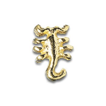 Tooth Jewellery Gold 3-D Scorpion