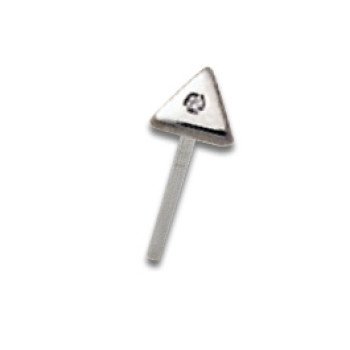 Nostril Triangle Thickness 0.8mm straight