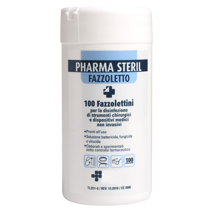 Pharmasteril Fazzoletto | 100 Fazzoletti Disinfettanti