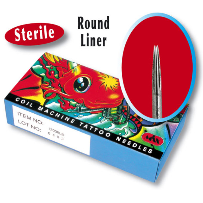 9 Round Liner  0.25 LT 50 Box Aghi