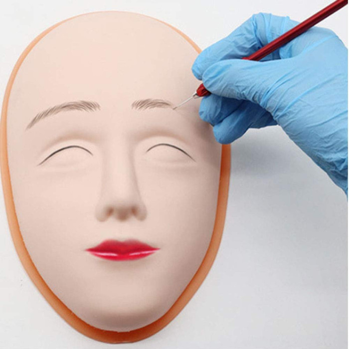 Deni Carte - Maschera viso, in silicone, rosa