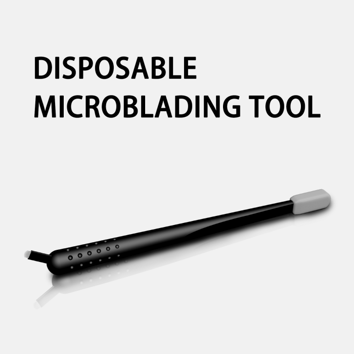 Microblading Pen 18U Angled with Brush