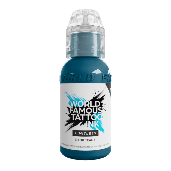 World Famous Dark Teal 1 30ml - NOT for TATTOOING