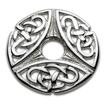 Silver Nipple Shield Tri Celtic