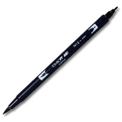 Tombow Dual Brush Pen Abt. 15 Black