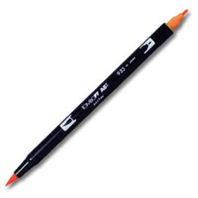 Tombow Dual Brush Pen Abt. 933 Orange