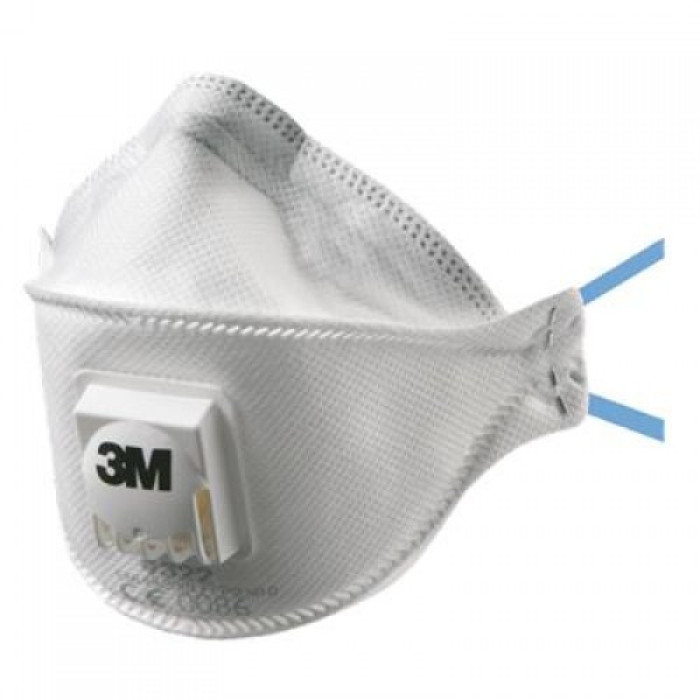 3M Face Mask 1872V+ Aura Disposable Healthcare Respirator FFP2 Valved 