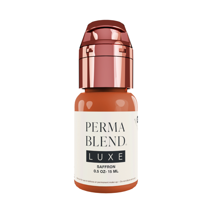 Perma Blend Luxe PMU Ink - Saffron 15ml not for tattooing