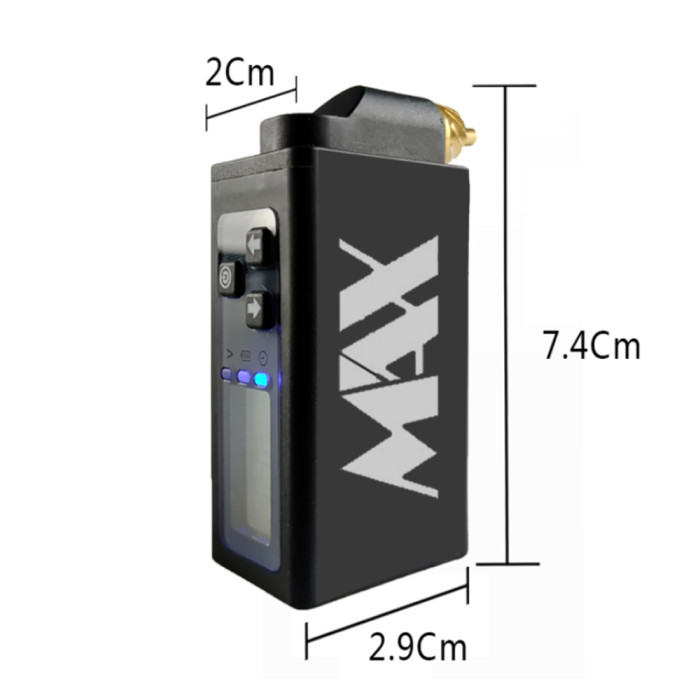 Power Battery 2000mAh Angled Model for Wireless Tattooing
