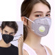 Face Mask Active Carbon Filter Respirator KN95 N95 FFP2 Valved