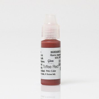 Glam Monodose Toffee Red 1x2ml (not for tattoo)
