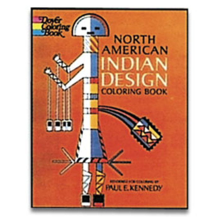 North American Indian Designs Coloring Book