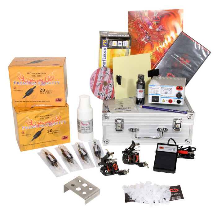 Five Liner and Six Shader Start Up Tattoo Kit