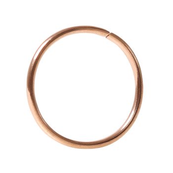 Rose gold S/Steel Continuous Nose Rings