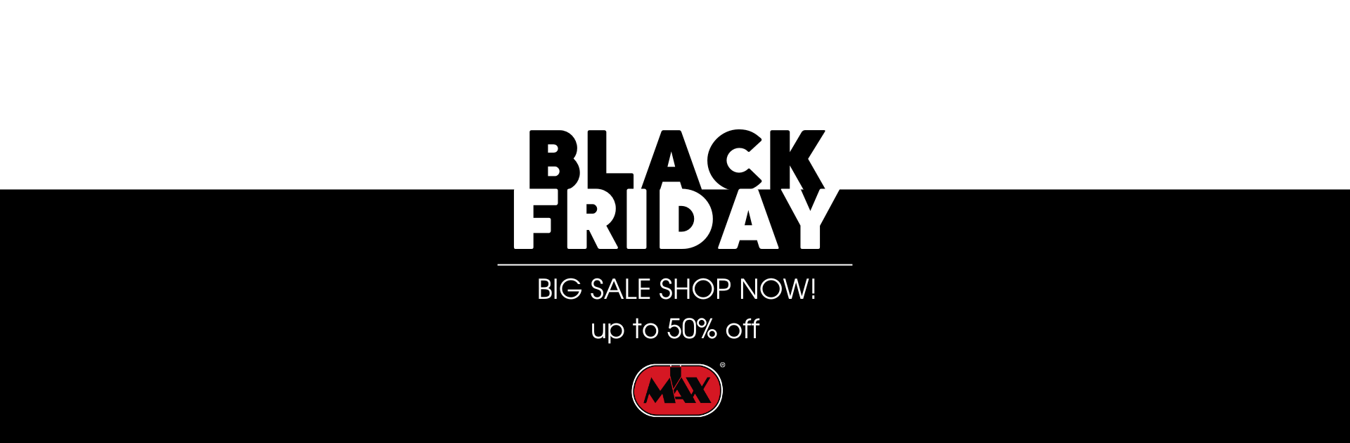 Black Friday - up to 50% off