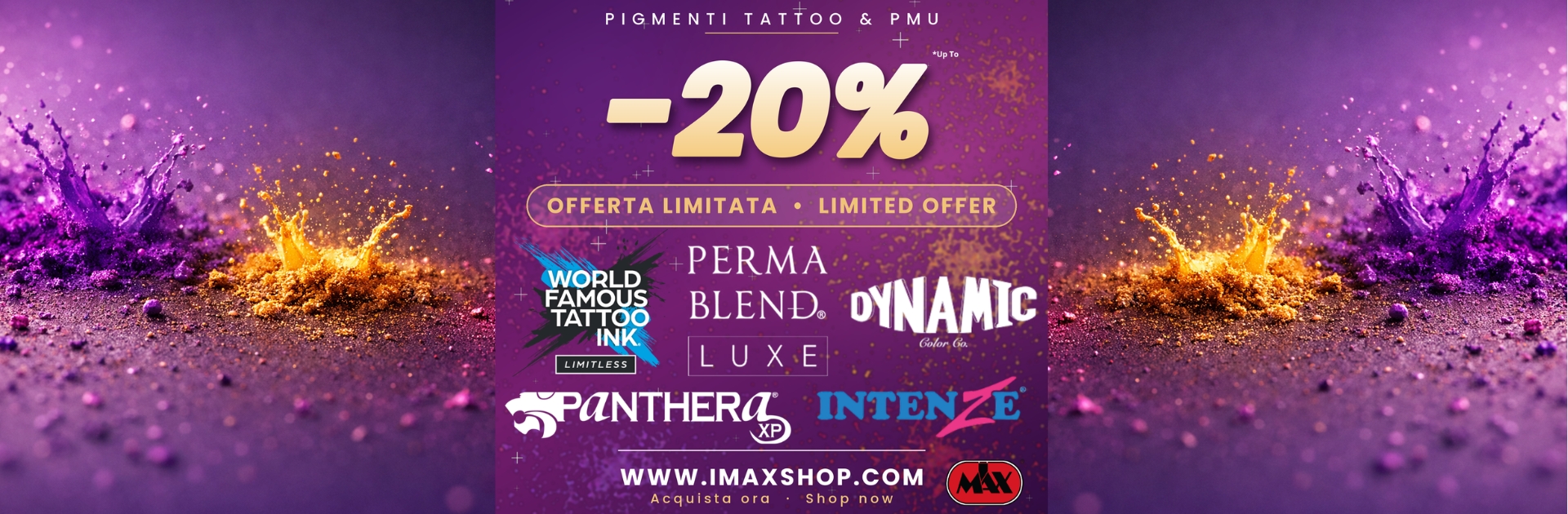 Promo Tattoo Ink and PMU Pigments
