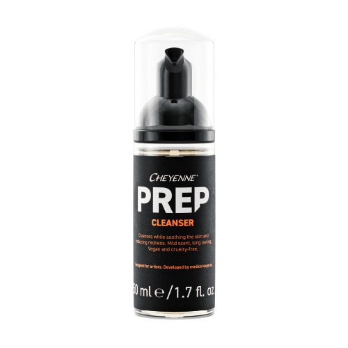 [16662] Cheyenne Prep Cleanser 50ml - Schiuma Detergente Professionale per Tatuaggi
