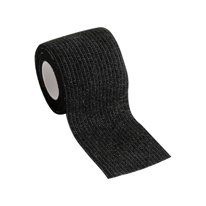 Cohesive Wraps Tattoo Grip Cover | 12 Rolls (Black)