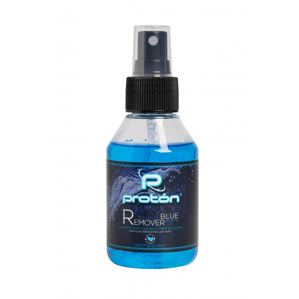Proton Stencil Remover & Skin Cleanser (100ml, Blue)