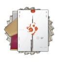 S8 Red Stencil Paper Papier stencil rouge pour imprimantes thermiques et à main levée