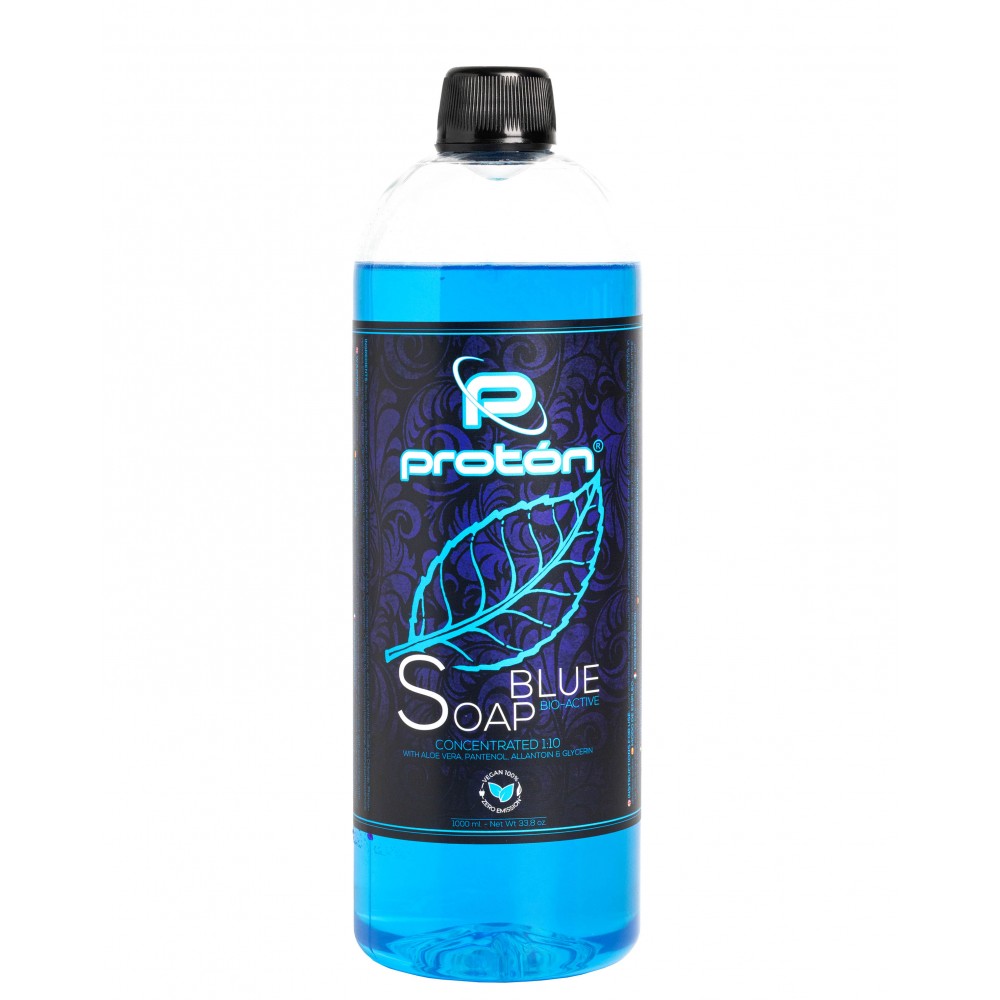 Proton Soap sapone CONCENTRATO con Pantenolo, Alantoina e Aloe Vera - 1000ml (Blue)