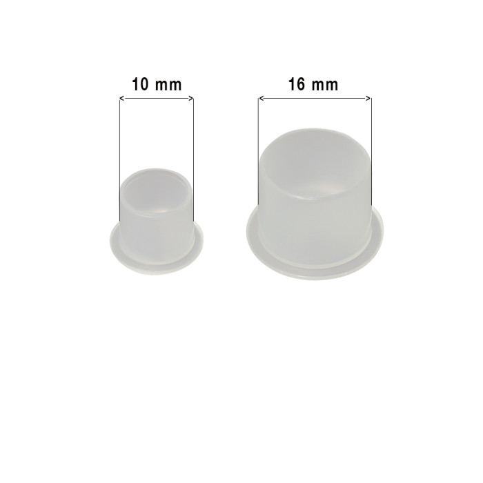 Cappe per Inchiostro non Sterili a Base Larga (10mm)