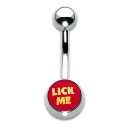 [IBJ156] Navel Banana 1.6x10mm Lick Me