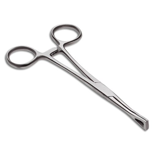 [IPF] Stainless Steel Pennington Forceps closed 