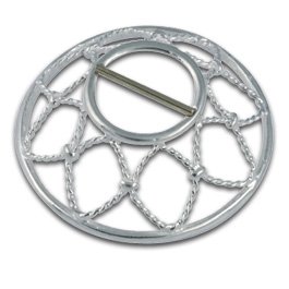 [SNI/ROSETTE-C] Silver Nipple Rosette