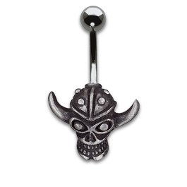 [TPBA13/506RED] Skull 1.6x10mm Red