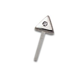 [WNSD/TRIANGLE] Nostril Triangle Thickness 0.8mm straight