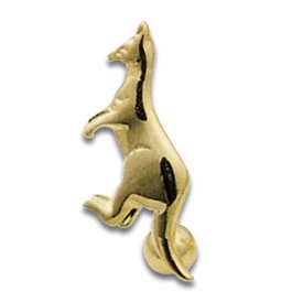 [YEL/KANGAROO-C] Navel Banana with Kangaroo