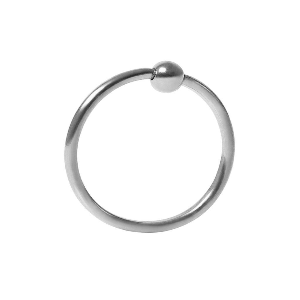 Fixed Bead Rings (Acero) (Polish, 8 mm)