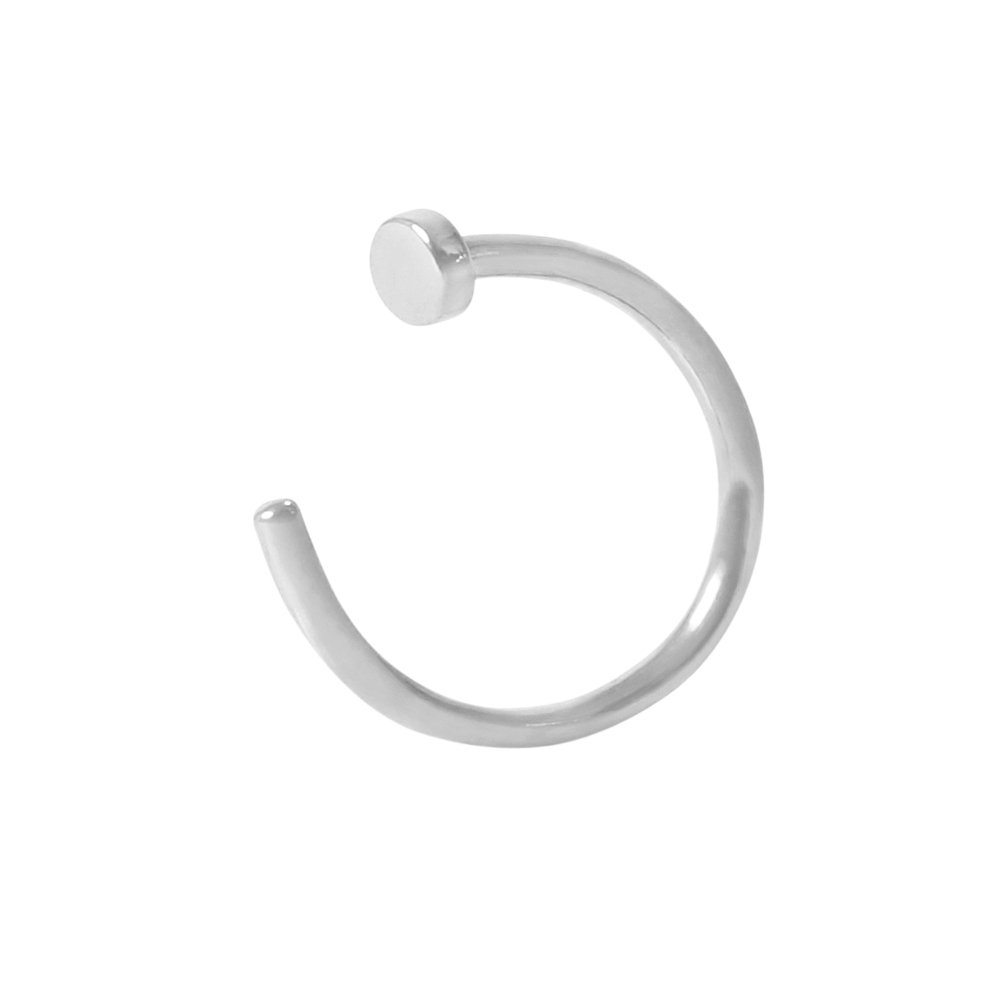Open Nose Rings (Acciaio) (8 mm)